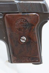 Spanish ASTRA FIRECAT .25 ACP Caliber Semi-Automatic POCKET/VEST Pistol C&R Spanish Copy of the BABY BROWNING - 3 of 18
