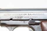 Spanish ASTRA FIRECAT .25 ACP Caliber Semi-Automatic POCKET/VEST Pistol C&R Spanish Copy of the BABY BROWNING - 10 of 18