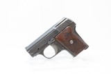 Spanish ASTRA FIRECAT .25 ACP Caliber Semi-Automatic POCKET/VEST Pistol C&R Spanish Copy of the BABY BROWNING - 2 of 18