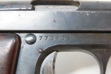 Spanish ASTRA FIRECAT .25 ACP Caliber Semi-Automatic POCKET/VEST Pistol C&R Spanish Copy of the BABY BROWNING - 13 of 18