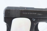 Belgian PIEPER “NEW MODEL” .25 ACP Caliber Semi-Automatic POCKET Pistol C&R ROARING TWENTIES Self-Defense Pistol - 16 of 17