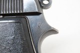 WORLD WAR II Era Italian BERETTA Model 1935 7.65mm C&R SEMI-AUTO Pistol.32 ACP Chambered Pistol with HOLSTER & 2 MAGAZINES - 10 of 23