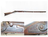 Antique MID-19th CENTURY .32 Caliber American LONG RIFLE Maple Half-StockKentucky Type Rifle with GOLCHER Lock! - 1 of 18