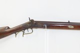 Antique MID-19th CENTURY .32 Caliber American LONG RIFLE Maple Half-StockKentucky Type Rifle with GOLCHER Lock! - 4 of 18