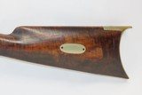 Antique MID-19th CENTURY .32 Caliber American LONG RIFLE Maple Half-StockKentucky Type Rifle with GOLCHER Lock! - 14 of 18