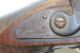 Antique MID-19th CENTURY .32 Caliber American LONG RIFLE Maple Half-StockKentucky Type Rifle with GOLCHER Lock! - 7 of 18