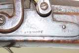 c1870s MICHIGAN W.K. STRONG LONG RIFLE .36 Caliber Half-Stock Maple Antique Half-Stock, Octagonal Barrel, Double Set Trigger - 6 of 19