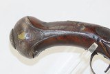 Ornate SPANISH Antique FLINTLOCK Pistol .65 Caliber Single Shot SidearmEngraved Hardware, Carved Stock, Ivory Tipped - 3 of 19