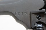 WORLD WAR II British WEBLEY Mark IV .38 Caliber DOUBLE ACTION Revolver C&R
BRITISH MILITARY “CAI” Marked Service Revolver! - 6 of 22