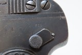 FABRIQUE NATIONALE Model 1900 .32 ACP Pocket Pistol 7.65x17mm C&R Very First Production Handgun to Use a SLIDE - 9 of 22
