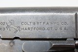 c1919 mfr. U.S. PROPERTY COLT Model 1911 Pistol .45 ACP Post-WWI Govt C&R
Made the Year After the Close of the Great War! - 7 of 21
