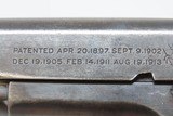 c1919 mfr. U.S. PROPERTY COLT Model 1911 Pistol .45 ACP Post-WWI Govt C&R
Made the Year After the Close of the Great War! - 8 of 21