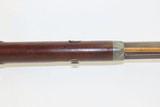 Antique C. SIEBERT Half Stock BACK ACTION Percussion .42 Caliber Long Rifle HEAVY BARRELED Long Rifle Made Circa 1854! - 8 of 19