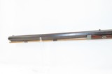 Antique C. SIEBERT Half Stock BACK ACTION Percussion .42 Caliber Long Rifle HEAVY BARRELED Long Rifle Made Circa 1854! - 17 of 19