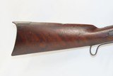 Antique C. SIEBERT Half Stock BACK ACTION Percussion .42 Caliber Long Rifle HEAVY BARRELED Long Rifle Made Circa 1854! - 3 of 19