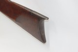 Antique C. SIEBERT Half Stock BACK ACTION Percussion .42 Caliber Long Rifle HEAVY BARRELED Long Rifle Made Circa 1854! - 19 of 19