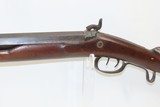Antique C. SIEBERT Half Stock BACK ACTION Percussion .42 Caliber Long Rifle HEAVY BARRELED Long Rifle Made Circa 1854! - 16 of 19