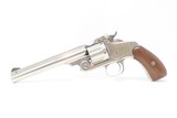 Antique SMITH & WESSON New Model No. 3 .44 Russian SINGLE ACTION RevolverCirca 1890 S&W Six-Shooter - 2 of 19