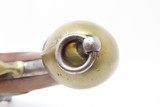 FRENCH Antique Model 1822 .69 Caliber RIFLED Percussion CONVERSION PistolMilitary Conversion of Flintlock to Percussion - 15 of 22