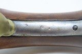 FRENCH Antique Model 1822 .69 Caliber RIFLED Percussion CONVERSION PistolMilitary Conversion of Flintlock to Percussion - 16 of 22