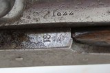 FRENCH Antique Model 1822 .69 Caliber RIFLED Percussion CONVERSION PistolMilitary Conversion of Flintlock to Percussion - 7 of 22