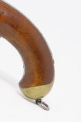 FRENCH Antique Model 1822 .69 Caliber RIFLED Percussion CONVERSION PistolMilitary Conversion of Flintlock to Percussion - 20 of 22