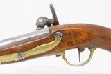FRENCH Antique Model 1822 .69 Caliber RIFLED Percussion CONVERSION PistolMilitary Conversion of Flintlock to Percussion - 21 of 22