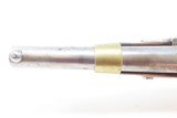 FRENCH Antique Model 1822 .69 Caliber RIFLED Percussion CONVERSION PistolMilitary Conversion of Flintlock to Percussion - 12 of 22