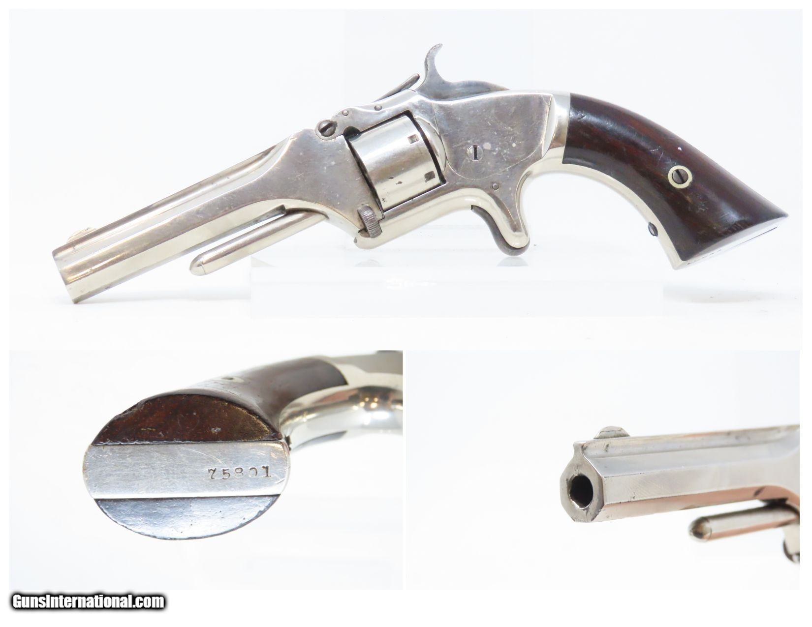 Rare “2D QUALITY” SMITH & WESSON No. 1 Second Issue .22 REVOLVER ...