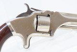 Rare “2D QUALITY” SMITH & WESSON No. 1 Second Issue .22 REVOLVER AntiqueS&W ROLLIN WHITE “Bored Through Cylinder” Patent - 15 of 16