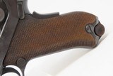 AMERICAN EAGLE LUGER DWM Model 1906 GERMAN Pistol 7.65mm .30 Caliber C&R
Pre-World War I For the American Market with Vintage Leather Holster! - 4 of 22