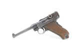 AMERICAN EAGLE LUGER DWM Model 1906 GERMAN Pistol 7.65mm .30 Caliber C&R
Pre-World War I For the American Market with Vintage Leather Holster! - 3 of 22