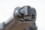 AMERICAN EAGLE LUGER DWM Model 1906 GERMAN Pistol 7.65mm .30 Caliber C&R
Pre-World War I For the American Market with Vintage Leather Holster! - 13 of 22