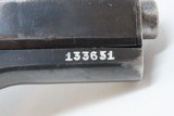 WORLD WAR II NAZI German OCCUPIED CZECH Semi-Auto CZ Model 27 Pistol C&RBlue Finished, Nazi Occupied Czechoslovakia - 16 of 20