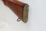 WORLD WAR II Era B.S.A. SHIRLEY Enfield No. 4 Mk 1* C&R .303 INFANTRY Rifle BRITISH MILITARY Rifle with BAYONET & SCABBARD - 22 of 22