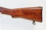 WORLD WAR II Era B.S.A. SHIRLEY Enfield No. 4 Mk 1* C&R .303 INFANTRY Rifle BRITISH MILITARY Rifle with BAYONET & SCABBARD - 18 of 22