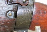 WORLD WAR II Era B.S.A. SHIRLEY Enfield No. 4 Mk 1* C&R .303 INFANTRY Rifle BRITISH MILITARY Rifle with BAYONET & SCABBARD - 16 of 22