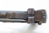 DWM Model 1906 PORTUGUESE NAVY Contract GERMAN LUGER Pistol C&R WORLD WAR I Era with “R.P./ANCHOR” Marked Chamber - 7 of 17