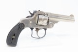 Antique SMITH & WESSON 2nd Model .32 Cal. Double Action TOP BREAK Revolver
Nickel Plated 1880s Self Defense Revolver! - 15 of 18