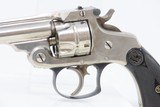 Antique SMITH & WESSON 2nd Model .32 Cal. Double Action TOP BREAK Revolver
Nickel Plated 1880s Self Defense Revolver! - 4 of 18