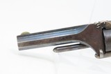 Antique CIVIL WAR SMITH & WESSON No. 1 Second Issue Spur Trigger REVOLVERSmith & Wesson ROLLIN WHITE “Bored Through Cylinder” Patent - 5 of 16