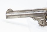 Antique SMITH & WESSON Number 1-1/2 “CENTERFIRE” .32 S&W Caliber REVOLVER“.32 Single Action” WILD WEST S&W Spur Trigger - 5 of 21