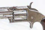 Antique SMITH & WESSON Number 1-1/2 2nd Issue .32 Caliber Rimfire REVOLVER
Nickel Plated WILD WEST S&W Spur Trigger - 4 of 17
