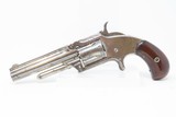 Antique SMITH & WESSON Number 1-1/2 2nd Issue .32 Caliber Rimfire REVOLVER
Nickel Plated WILD WEST S&W Spur Trigger - 2 of 17
