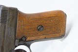 Pre-WWI GERMAN Mauser Model 1910 .25 ACP Semi-Automatic C&R POCKET Pistol
German Side Arm Chambered in 6.35mm Browning Auto - 3 of 19