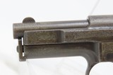 Pre-WWI GERMAN Mauser Model 1910 .25 ACP Semi-Automatic C&R POCKET Pistol
German Side Arm Chambered in 6.35mm Browning Auto - 5 of 19