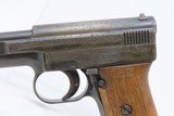 Pre-WWI GERMAN Mauser Model 1910 .25 ACP Semi-Automatic C&R POCKET Pistol
German Side Arm Chambered in 6.35mm Browning Auto - 4 of 19