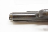 Pre-WWI GERMAN Mauser Model 1910 .25 ACP Semi-Automatic C&R POCKET Pistol
German Side Arm Chambered in 6.35mm Browning Auto - 14 of 19