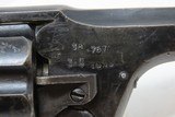 World War II BRITISH ENFIELD No. 2 Mark I** .38 DOUBLE ACTION Revolver C&RMade circa 1943 in Enfield, England - 16 of 21