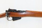 1953 British FAZAKERLEY Enfield No. 4 MK II .303 Caliber INFANTRY C&R Rifle With BAYONET, SCABBARD & SLING - 4 of 20